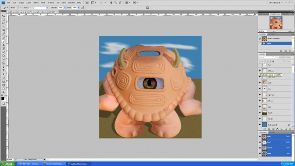 Creation of Alien Turtle Armor: Step 10
